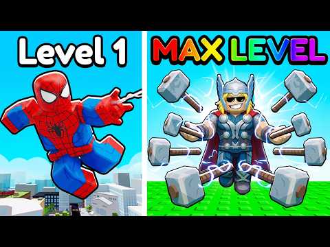 +1 SUPER HERO EVOLUTION in Roblox