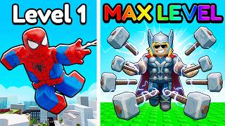 +1 SUPER HERO EVOLUTION in Roblox