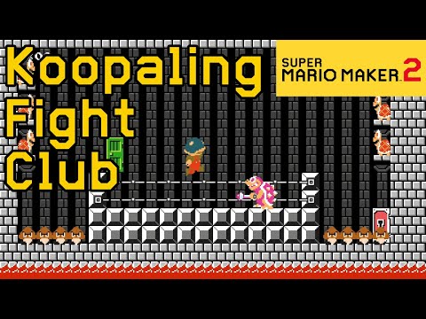 Super Mario Maker 2 - The Koopaling Fight Club