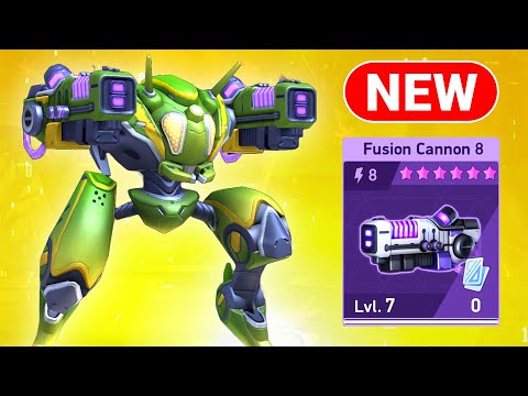 New Weapon Fusion Cannon - Tengu - Mech Arena