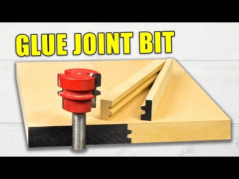 Reversible Glue Joint Router Bits - Use and Setup Wood Router Tutorial
