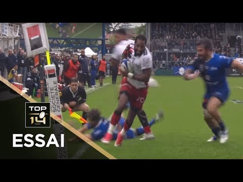 TOP 14 - Essai Daniel IKPEFAN 1 (RCT) - Castres - Toulon - J26 - Saison 2018/2019