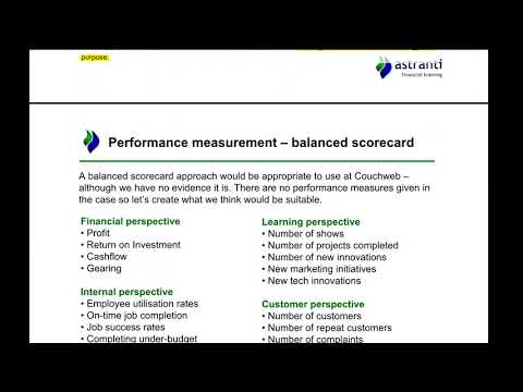 CIMA Strategic Case Study Pre-seen - Couchweb Strategic Analysis - May 2018