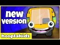 Wheels On The Bus Blue Bus Nursery Rhyme HooplaKidz