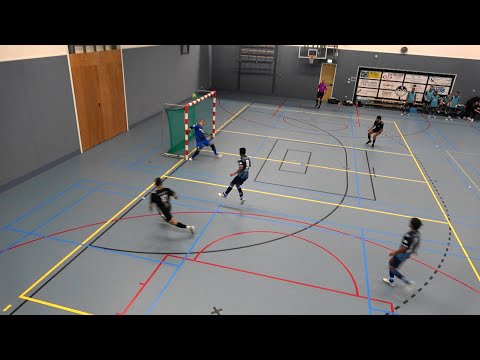 Eerste helft Beker ZVC Veenendaal 1 - Heracles Almelo Futsal 1.