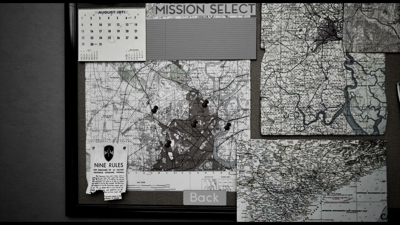 Noir Main Menu screenshot