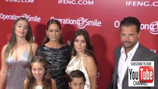 Brooke Burke Charvet, David Charvet and their kids at the Operation Smile's Annual Smile Gala at the