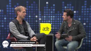 Armin Van Buuren vs Levi van Kempen - Q&A at Amsterdam Dance Event 2014