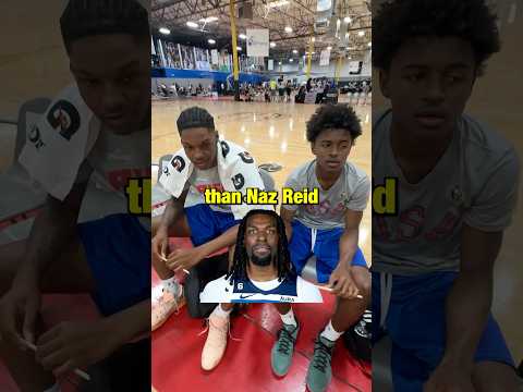 I’d never break the stick 🪵 #shorts #basketball #aau #highlights #nba #nazried #timberwolves #funny