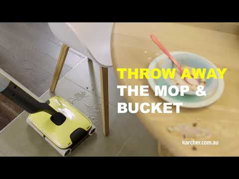 Grindų valytuvas Karcher FC 7 Cordless video