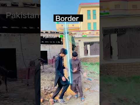 Boader Pakistan Vs India | Funny video 😅 #hammad Maken #fahad Maken