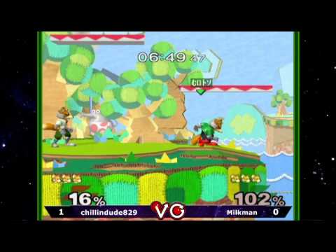 S@X Monthly - MilkMan (Green Fox) Vs. Chillindude829 (White Fox) Melee Singles LSF - 3.162013