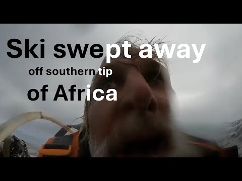 SURFSKI: Ski SWEPT AWAY off Southern tip of Africa !