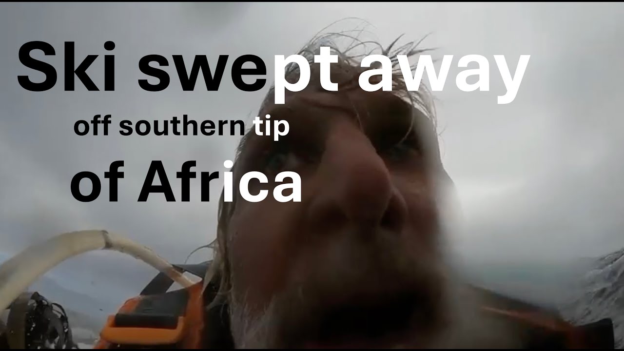 SURFSKI: Ski SWEPT AWAY off Southern tip of Africa !