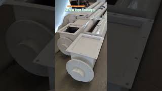 Screw Type Conveyor for Pellet Plants