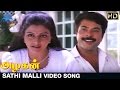 Azhagan Tamil Movie Songs | Sathi Malli Video Song | Mammootty | Madhoo | K Balachander