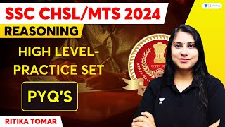 SSC CGL/MTS 2024 | High Level Reasoning Practice Set | Ritika Tomar