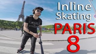 INLINE SKATING PARIS 8 - EIFFEL TOWER to Gare Montparnasse