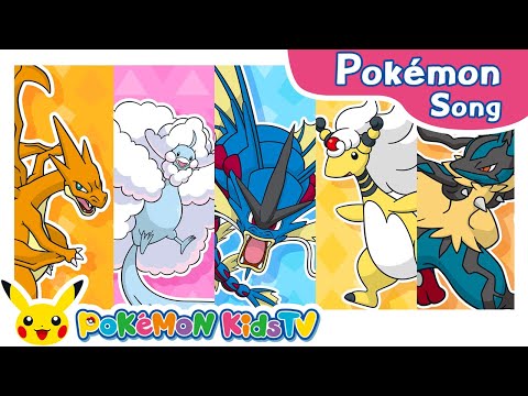 Mega Mega Mega Mega Evolution PART 1 | Pokémon Song | Original Kids Song | Pokémon Kids TV