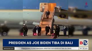 Download lagu Joe Biden Tiba di Bali Hadiri KTT G20 mp3