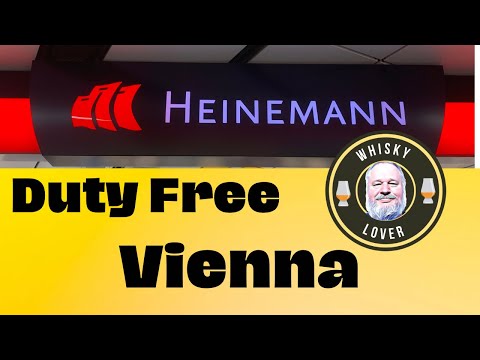 Compras de uísque no aeroporto de Viena Duty Free 2023 atualizado