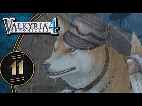 Valkyria Chronicles 4 (PS4, Let's Play, Blind) | DOGGY HAS A HAT!! | Part 11