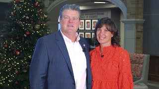 Chancellor Tedd L. Mitchell, M.D., and Dr. Janet Tornelli-Mitchell Holiday Greetings