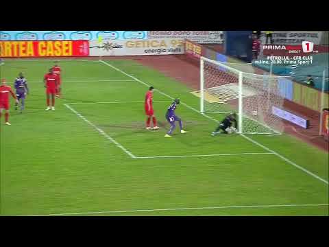 GOOOL! FC Argeș - FCSB 1-2. Koubemba înscrie, după gafa lui Radunovic