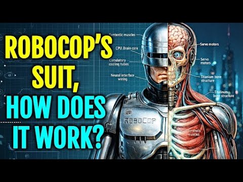Robocop Suit Explained - How It Stops Body Rot? How Life Support Works? Lithium Batteries? & More!