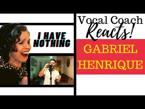 FIRST LISTEN Gabriel Henrique - I Have Nothing (Whitney Houston) Vocal Coach Reacts & Deconstructs