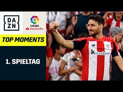 Top Moments - 1. Spieltag: Aduriz mit Flugeinlage, Toni Kroos zaubert | LaLiga | DAZN Highlights