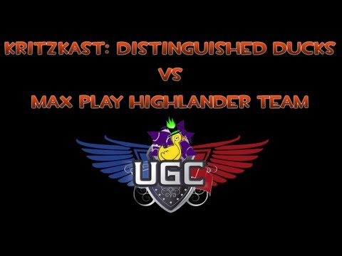 KritzKast: Distinguished Ducks vs Max Play Highlander Team - cp_gravelpit