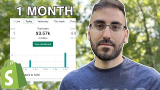 I Tried Shopify Dropshipping for 30 Days (HIGH TICKET)
