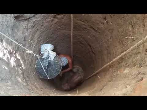 Top Well Digging by Hand Step by Step | Indian labour work | deep water in 25 feet | Hard workers