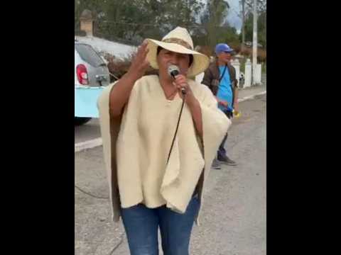 🚨 Líder campesina se manifiesta / Paro Nacional: Bloqueos y rechazo al Catastro Multipropósito 👩‍🌾