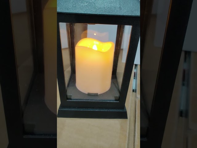 Vídeo relacionado con Farol oriental para decoración de Ramadán, hecho a mano, para interiores y exteriores, funciona con pilas y uso versátil (1 negro)