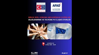 Birlik Sivil Koruma Mekanizması Çağrıları Bilgilendirme ve Tecrübe Pay
