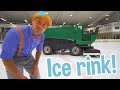 Blippi Visits An Ice Rink Learn About The Zamboni And Hockey Educational Videos For Toddlers