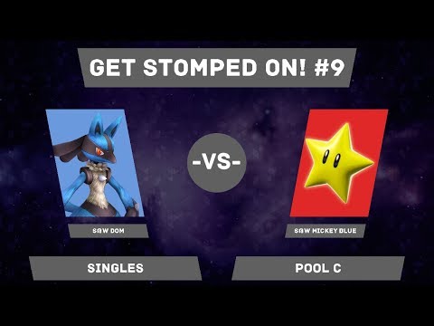 GSO9 PM - S@W | Dom (Lucario) vs S@W | Mickey Blue (Random Allstar) | Pool C