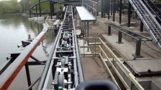 Dizz Roller Coaster Spinning Bobbejaanland Belgium Maurer Söhne On-Ride POV