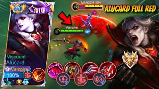Download lagu ALUCARD FULL MERAH! VAMPIRE NEKAT PAKAI SEMUA YANG WARNA MERAH DI IMMORTAL 🤣 | MLBB mp3