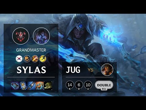 Sylas Jungle vs Jarvan IV - KR Grandmaster Patch 10.3