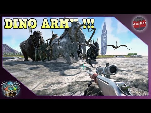 THIS GUY HAS AN ARMY !! | ARK SURVIVAL OF THE FITTEST W/SYNTAC (SOTF GAMEPLAY)