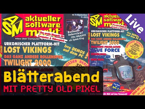 Blätterabend 2026 ✦ ASM 3/1993 mit @PrettyOldPixel (Livestream-Aufzeichnung)
