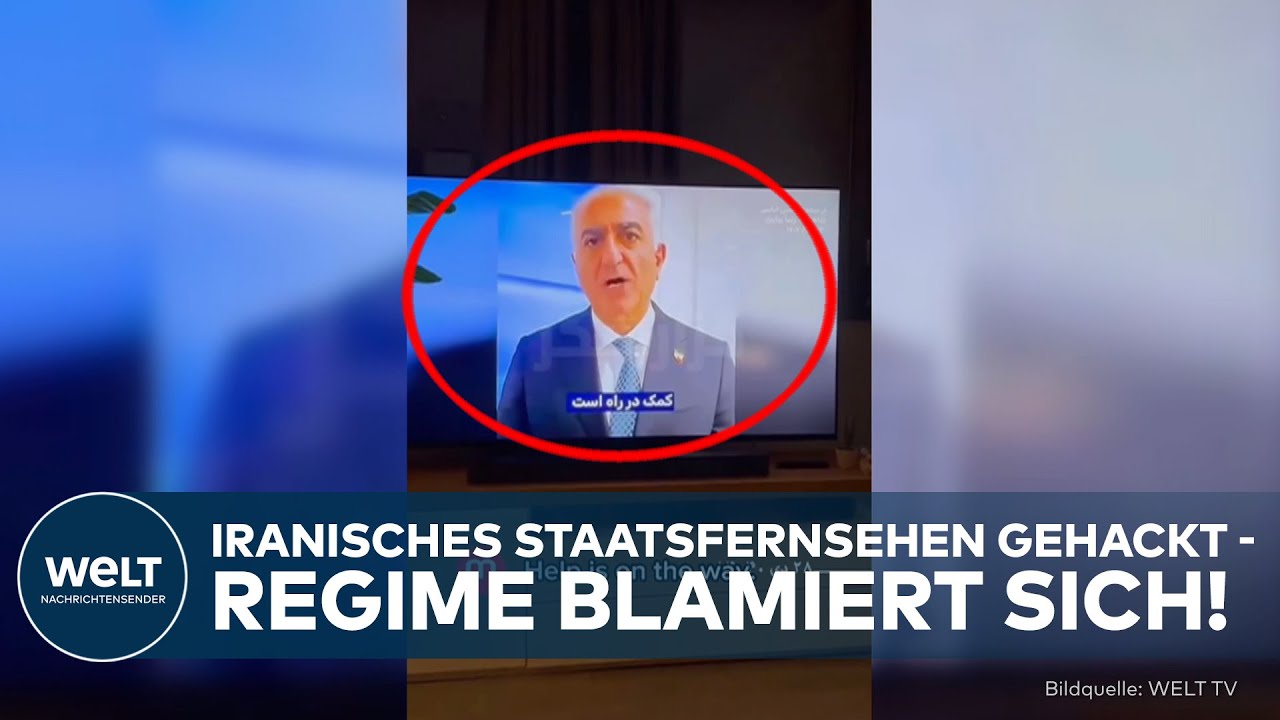 IRAN: Live-Blamage für das Regime – Hacker kapern Staatsfernsehen und senden Oppositionsbotschaft