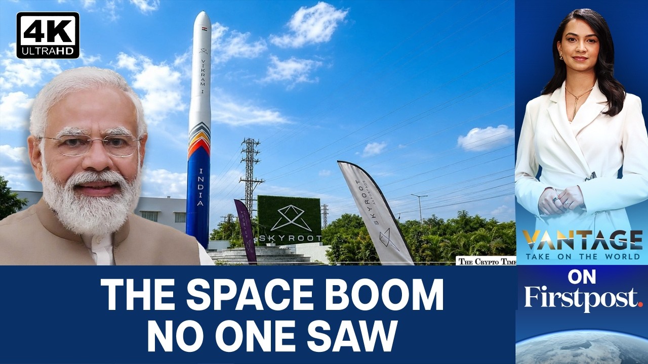 From One to 450: How India Built a Thriving Private Space Sector | Vantage on Firstpost | 4K