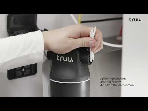 (DE) truu home und truu home 2.0 - Selbstumbau auf truu quattro Vorfilter.