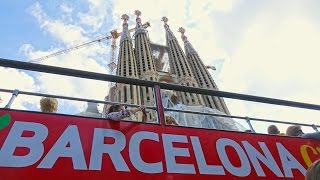 Barcelona City Sightseeing Bus Tour - 2016 4K