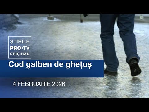 PRO TV News (17:00) | ICE CODE YELLOW | Moldova