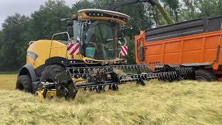 Loonbedrijf Verplancke | Gras hakselen | New Holland FR 650